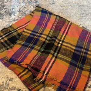 Colorful Plaid Scarf